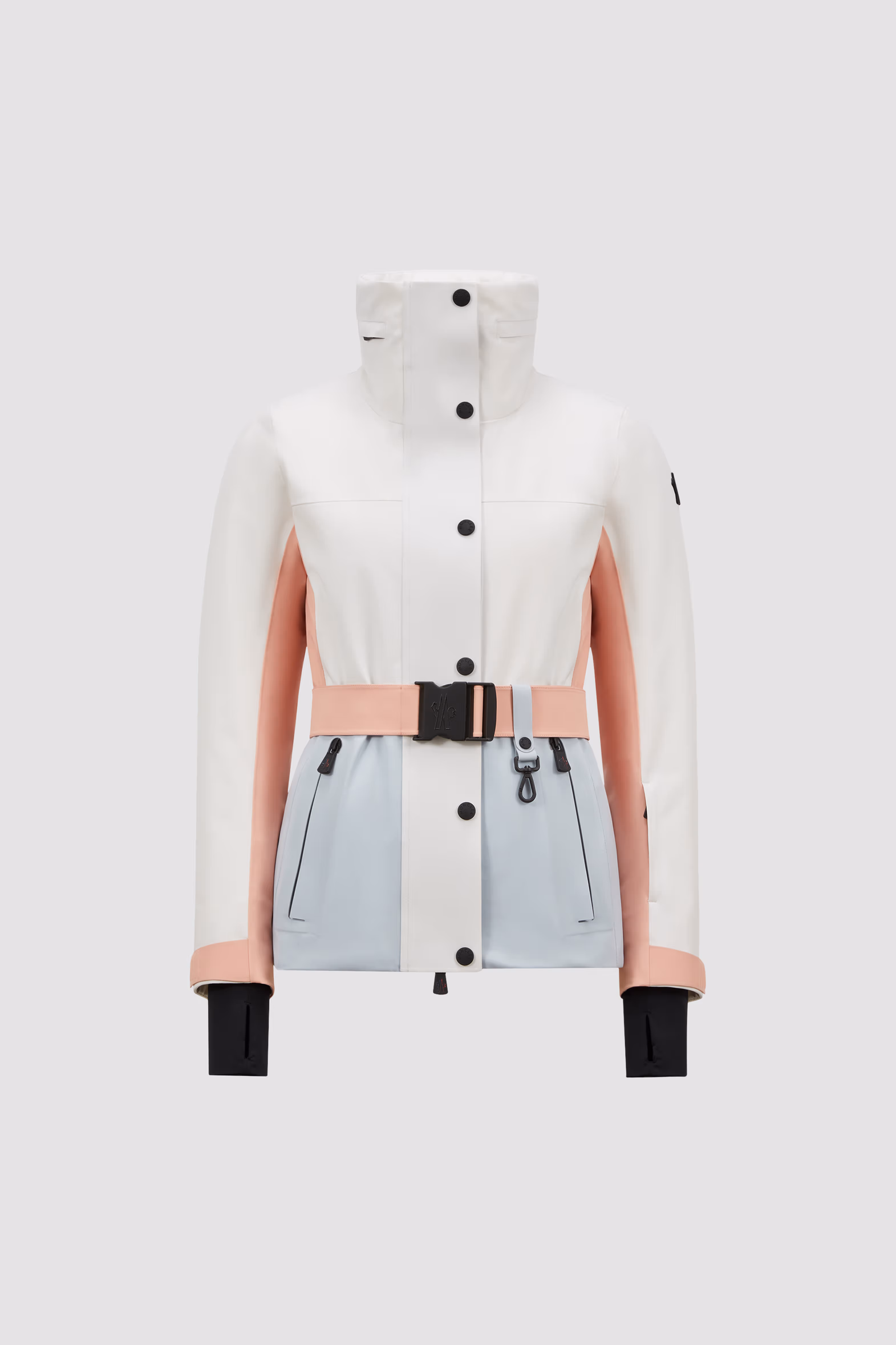 Chaqueta de esquí acolchada Hainets Mujer Verde Claro Moncler 2